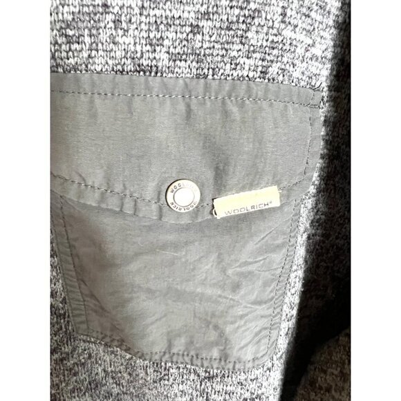 Woolrich gray pullover sweatshirt - Picture 4 of 10